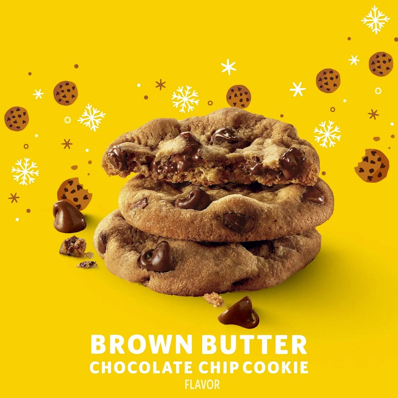 Coffee Mate Brown Butter Chocolate Chip Cookie Liquid Coffee Creamer, 32 fl oz,